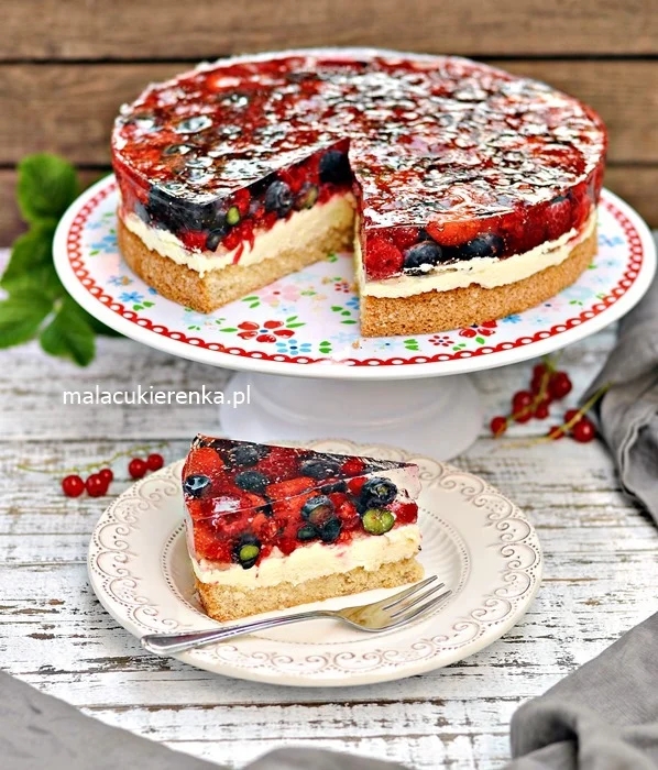 Berry Jelly Cream Cake 3